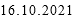 16.10.2021 