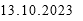 13.10.2023 
